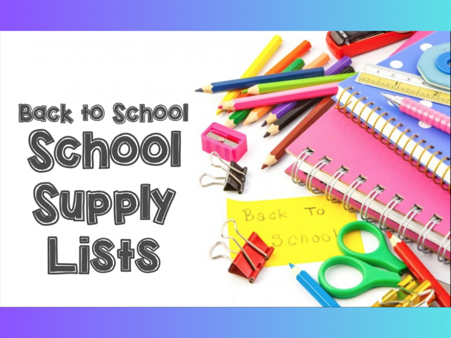 Supply Lists