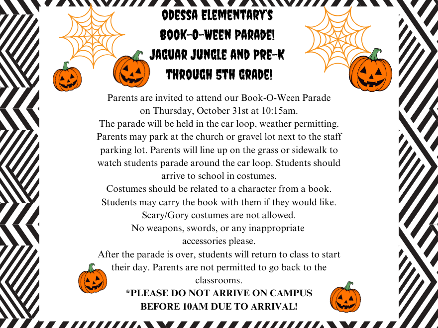 Book-O-Ween Parade!