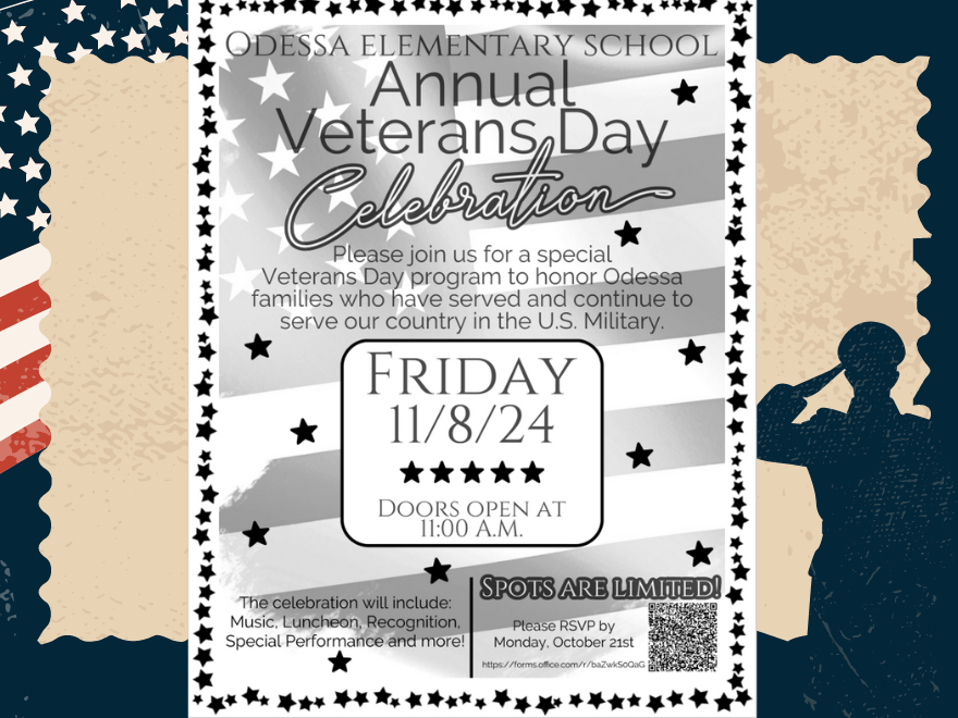 Veteran’s Day Celebration November, 8th 2024