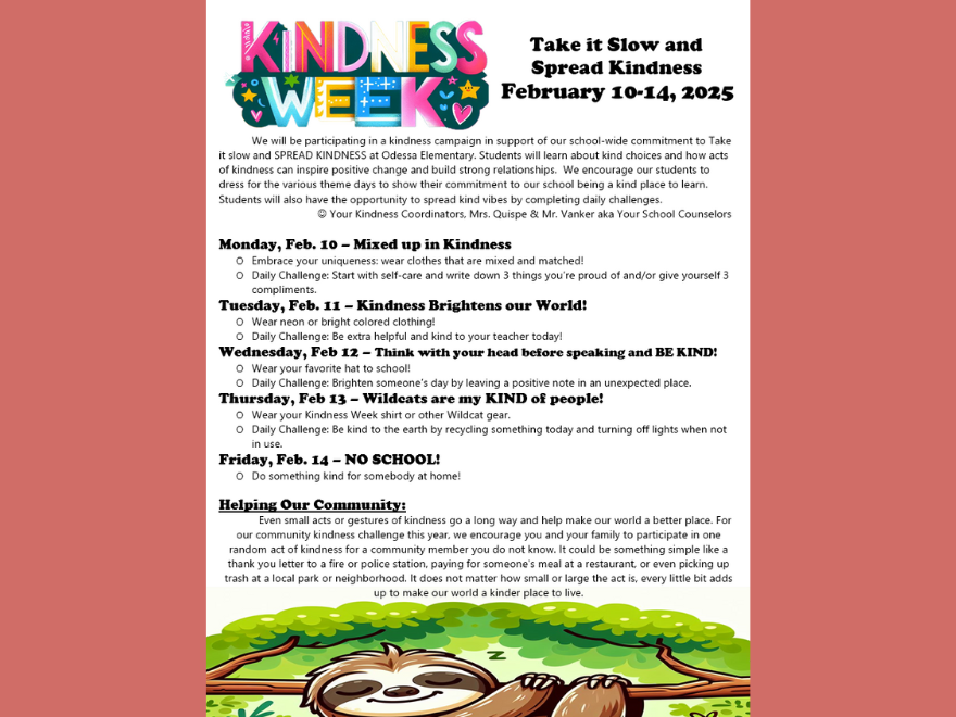 Kindness Week 2025