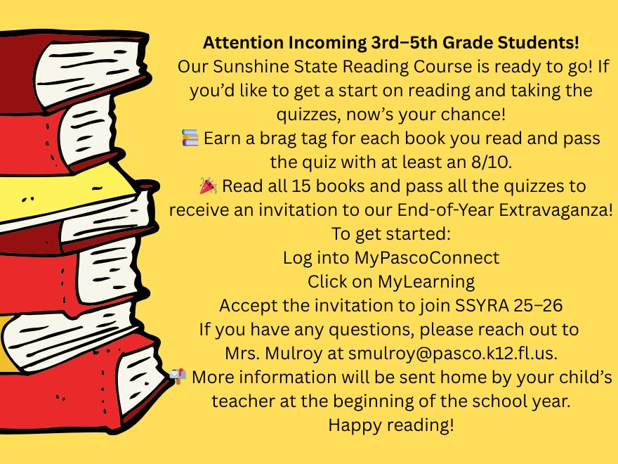 Sunshine State Reading Course 2025