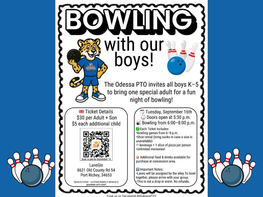 Bowling With Our Boys!