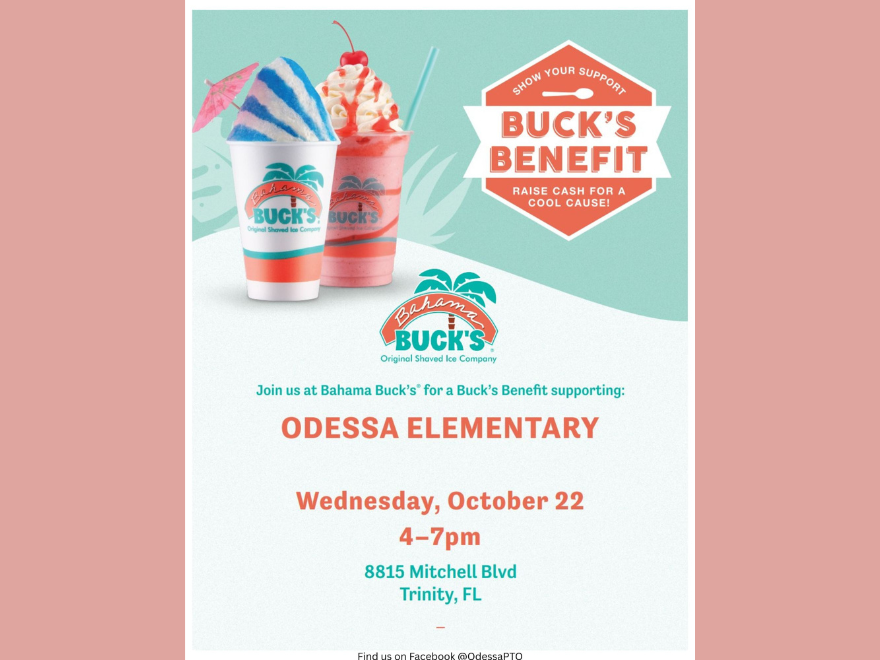 Bahama Buck’s Spirit Night