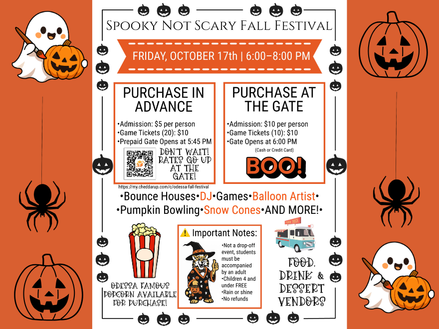Spooky Not Scary Fall Festival